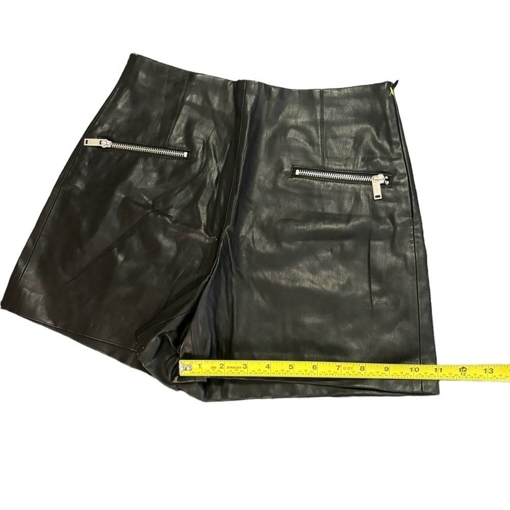 Zara faux leather mini skirt size small - Picture 10 of 11